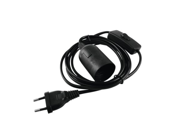 EUROLITE E-27 Socket Strömkabel, Kontakt, Switch - Bild 3