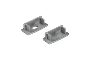 EUROLITE Ändskydd för U-profil 20mm silver