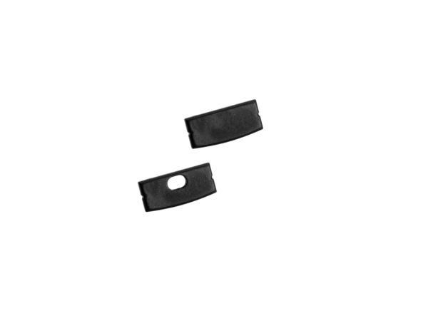 EUROLITE Ändskydd för U-profil 20mm svart