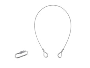 EUROLITE Safety Bond B 3x600mm upp till 5kg silver