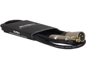 Mikrofonkabel 2m - Mono telejack 6,3 mm (hane) - XLR (hane) kabel